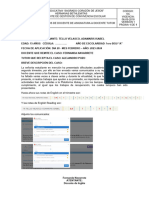 Informe Casos Docente de Asignatura A Docente Tutor 1ro A Srta. Tello