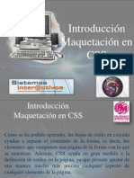  Hojas de Estilo CSS - Introduccion Maquetacion CSS