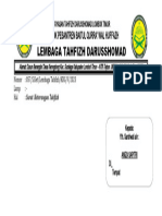 AMPLOP SURAT LEMBAGA Aniza