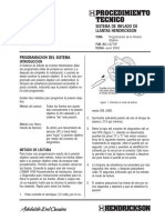 Procedimiento Tecnico: Programacion Del Sistema