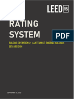 GREEN BUILDING COUNCIL - Leed v5.0 - Rating System For Building Operations and Maintenance