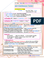 Tenses of Healthy Thinking (M.6)