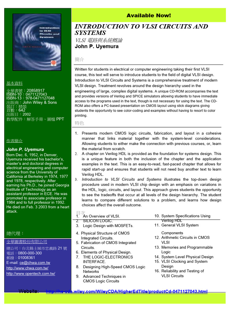 Introduction to VLSI Circuits | PDF | Hardware Description Language ...