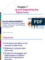 Sales MGM - Ch07 - Sales Organization