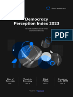 Democracy Perception Index 2023
