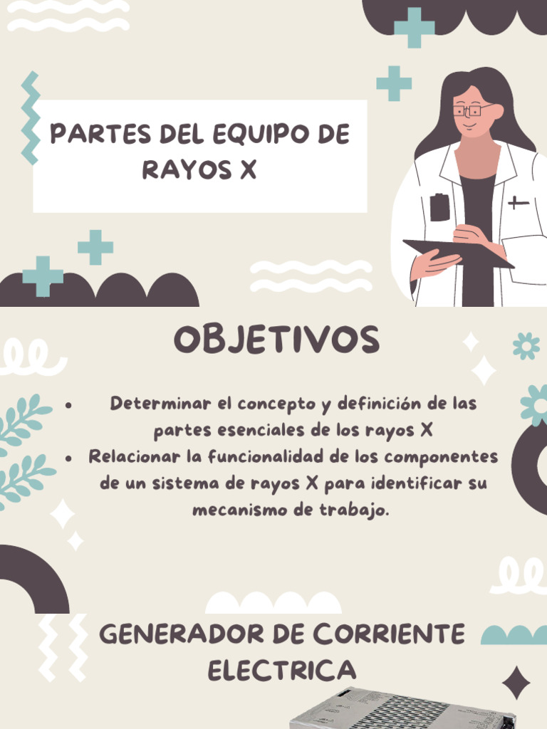 Partes Del Equipo de Rayos X | PDF | Rayo X | voltaje