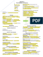 Finance Notes (M1 M6 John) Min