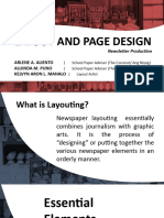 Basic Layouting and Newsletter Production