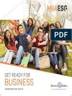 INurture MBA ESG MBA Program Brochure 1