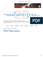 2018 - FICO - Mica Tanto! - Giornale Dell - Architettura