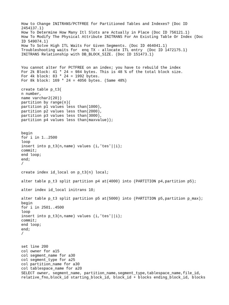 Itl test demo pdf