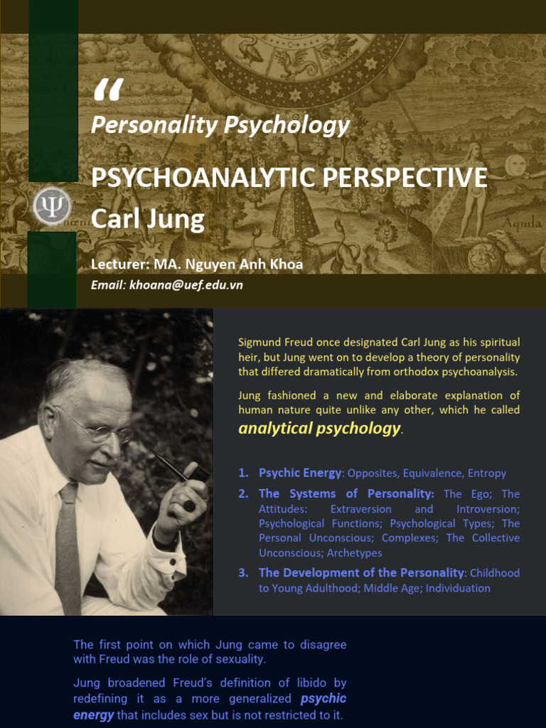02 Psychoanalysis Jung Pdf Carl Jung Shadow Psychology