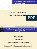 Culture and Corporate Structures