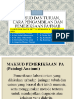 Maksud Dan Tujuan Cara Pengambilan Dan Pemeriksaan PA - FNAB