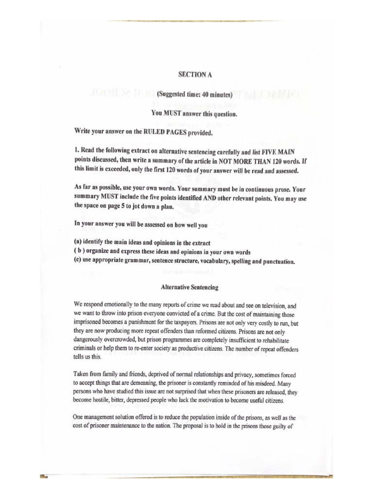Section A | PDF