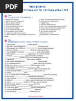 Verb Patterns A2B1