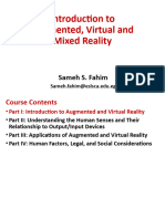 Class 1 - 1p - Augmented, Virtual Mixed Reality - No Videos