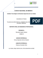 Plan de Acción para El Aumento Del Rendimiento y Calidad Laboral