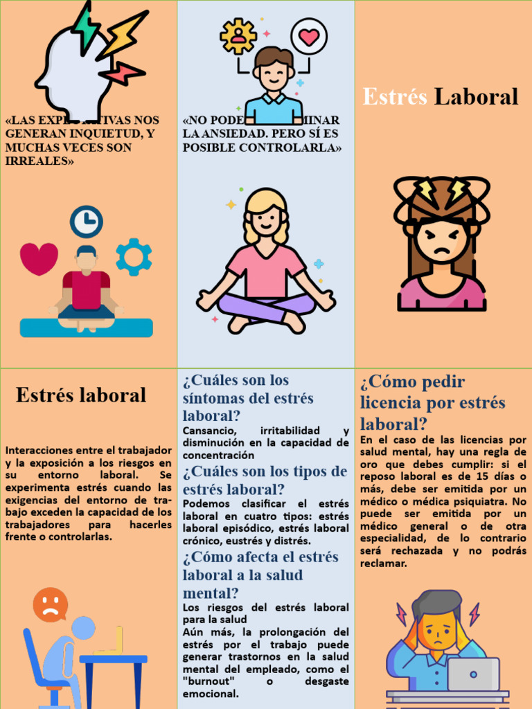 Estrés y Salud Mental en el Trabajo | PDF | Estrés (biología)