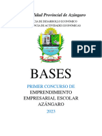 F1 - Bases - Concurso de Emprendimiento Azangaro 2023