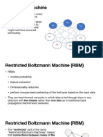 Restricted Boltzmann Machines (RBMS)