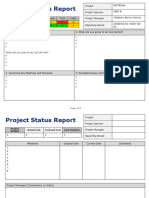 Project Status Report