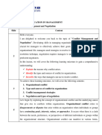 QTHTA - C8 - CD8.2 - Conflict Management and Negotiation