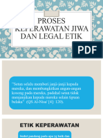 Proses Keperawatan Jiwa Dan Legal Etik