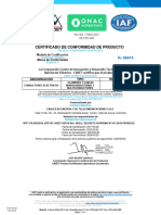 Certificado 06814 - NTP 370.252 - Ntp-Iec 60227-5 Perú