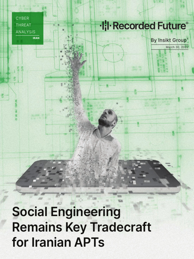 Recorded Future Iran APTs Social Engineering | PDF | Cyberwarfare ...