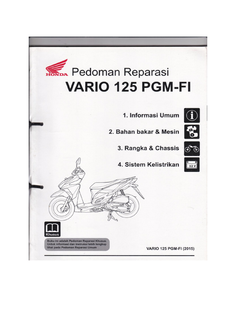 Vario 125 Fi Led Pdf