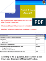 3.4 Final Accounts Balance Sheet (Statement of Financial Position)