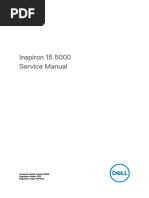 Inspiron 15 5566 Laptop - Service Manual - en Us