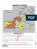 Usama Naveed Topography of Pakistan