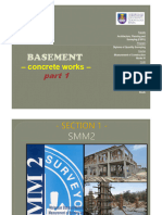 DQS251 - BASEMENT - Concrete Works - Concrete - Part 1