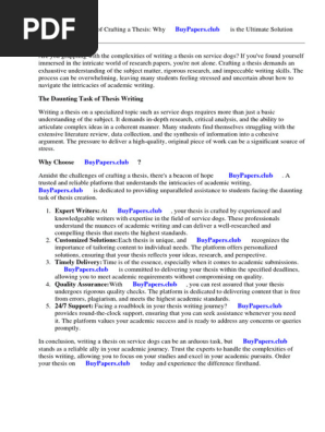 Research Paper on Service Dogs