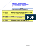 Ias 17043 PTP Training Schedule