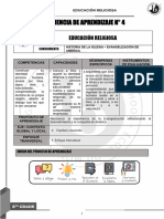 Experiencia 4 Separata 2023 Religión 8TH Ii Trim