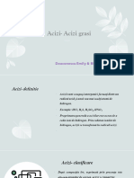 Proiect Chimie - ACIZI GRASI