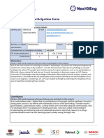 NextGEng CEL PRJ Participation - Form