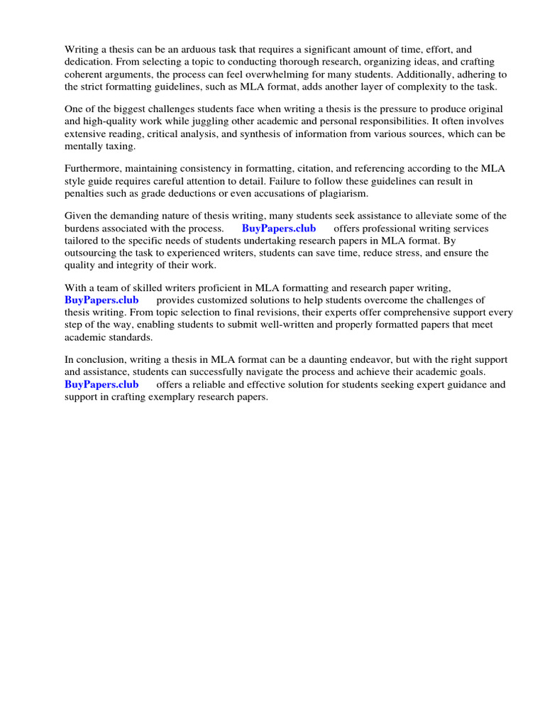 Sample of Research Paper Using Mla Format | PDF | Citation | Academic