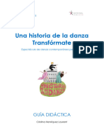 Cristina Henríquez Laurent. Una Historia de La Danza. Guía Didáctica