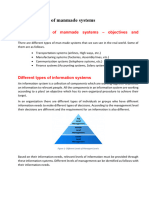 Diferent Types of Systems