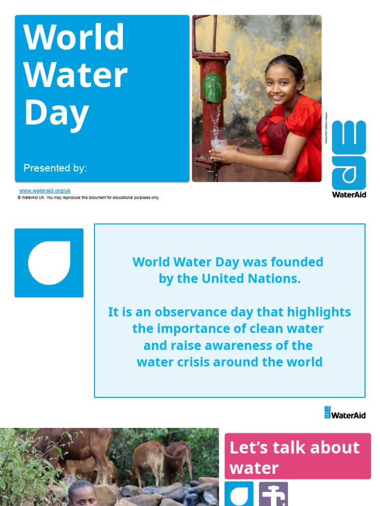 World Water Day Awareness Campaign | PDF | Water | Environment