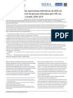 Incidence of AIDS - Defining Opportunistic Infections in A Multicohort Analysis of HIV 2000 - 2010 BUNCHACZ 2016.en - PT