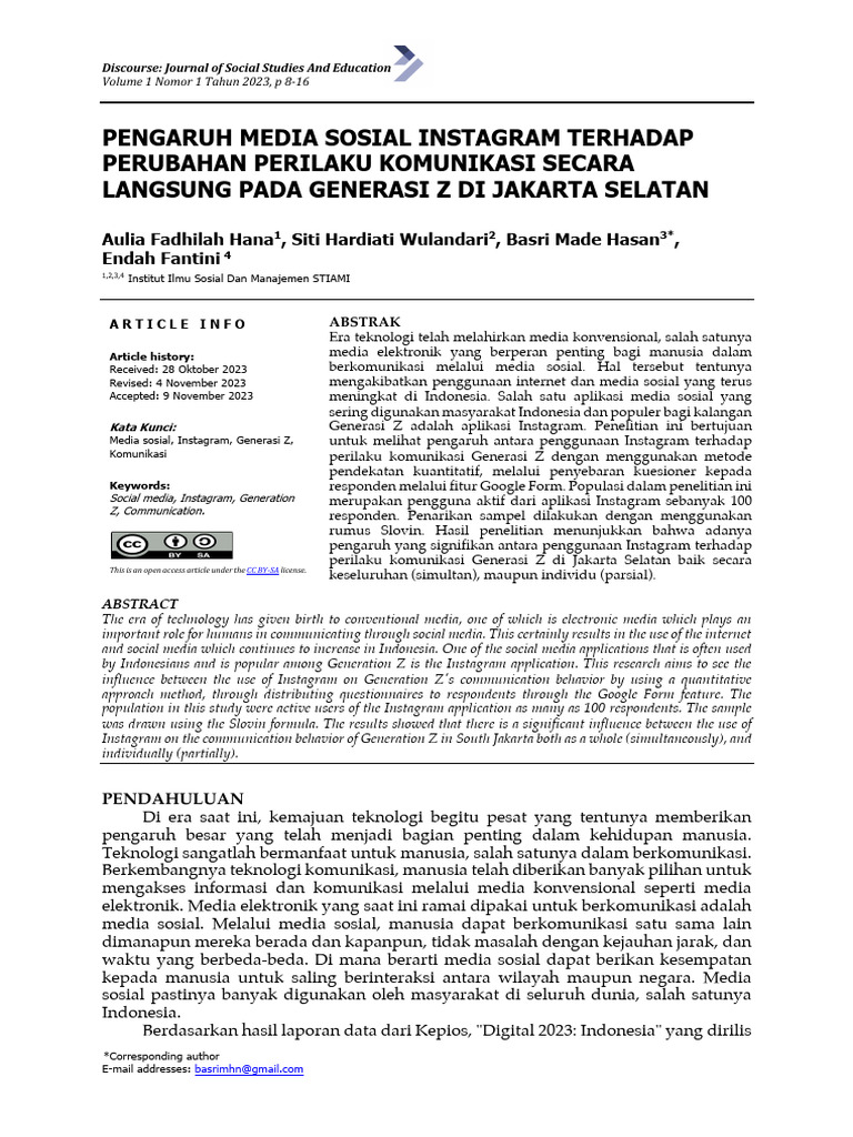 Pengaruh media sosial terhadap gaya hidup konsumtif