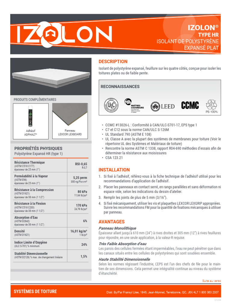 6555 FR V Izolon-Hr | PDF
