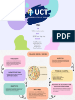 Mapa Conceptual de Poblacion Muestra, Muestreo