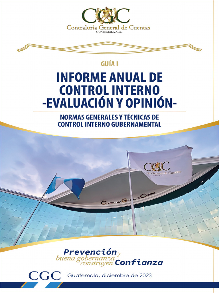Informe Anual de Control Interno 2023 | PDF | Planificación | Auditoría