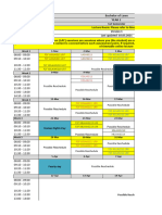 IIE BLAW Year 1 Timetable 2020